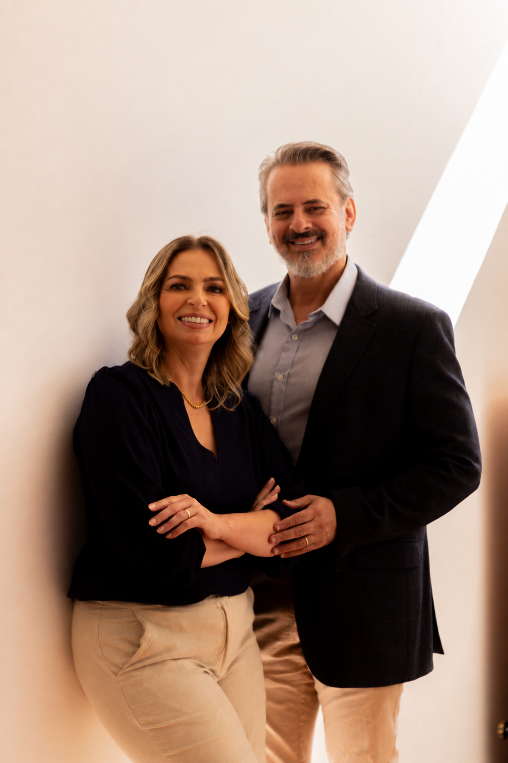 Patrícia Rizzi e Cesar Barroso, fundadores do Viver de Kitnet